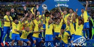Xứ Samba giành ngôi quán quân Copa America được tổ chức trên sân nhà