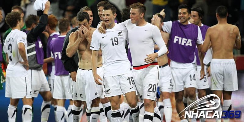Đội bóng New Zealand để lại những dấu ấn nhất định tại World Cup 2010