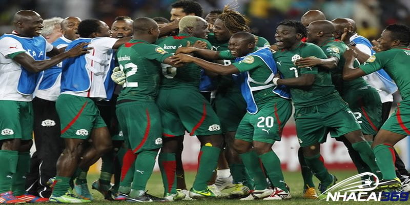 Đội bóng Burkina Faso có một năm 2013 đại thành công